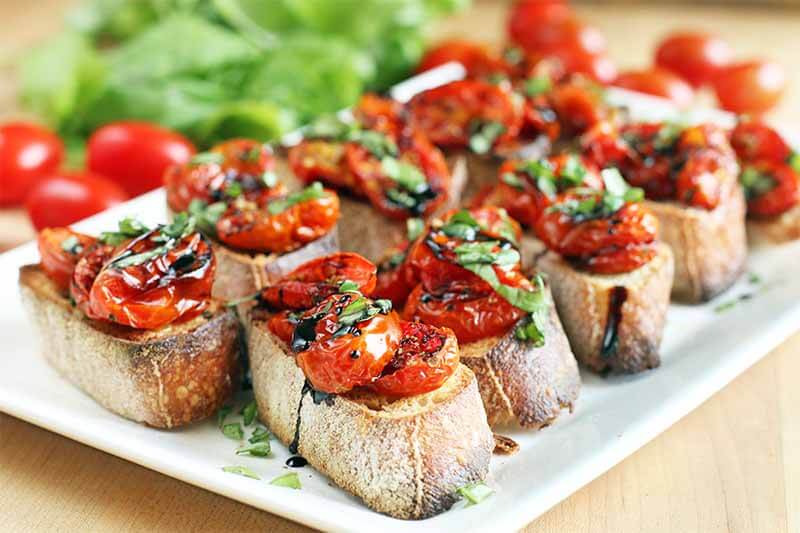 Fresh Tomato Crostini