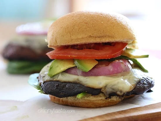 Grilled Portobello Mushroom Burgers